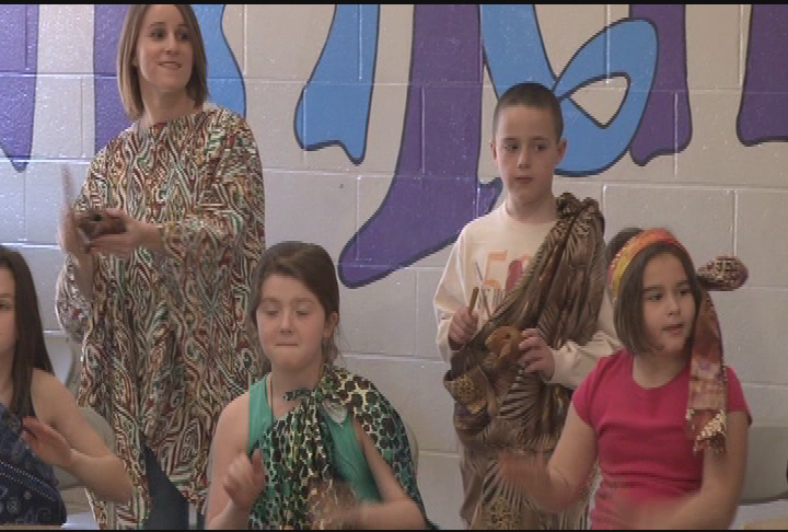 African Drumming at the Haigh School
