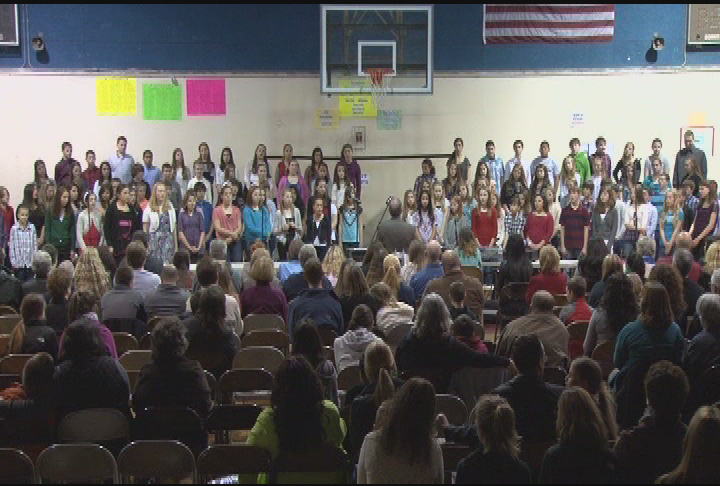 Woodbury Grade 7 Chorus Winter Concert 2012